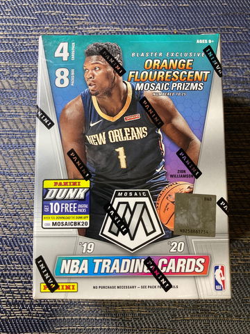 2019-20 Panini Mosaic Basketball Blaster Box