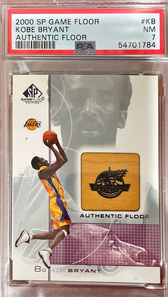 Kobe Bryant 2000 SP Game Floor PSA