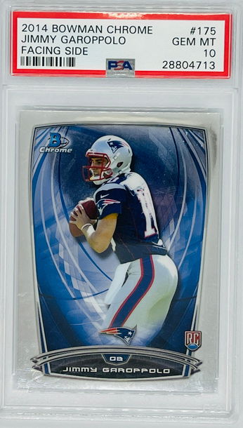 Jimmy Garoppolo Bowman Chrome PSA 10