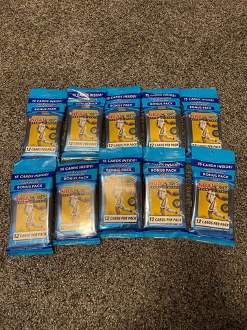 NBA hoops premium stock cellos x10