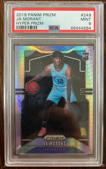 JA Morant Hyper Prizm RC Rookie PSA