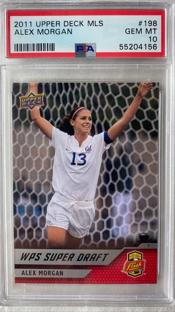 2011 Upper Deck Alex Morgan Rookie PSA 10 Gem Mint