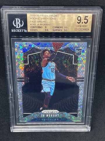 2019 Ja Morant Prizm Fast Break Variation