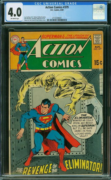 ACTION COMICS #379, CGC 4.0 VG