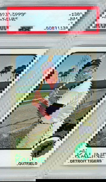 1973 Topps Al Kaline #280 PSA 7 P1299