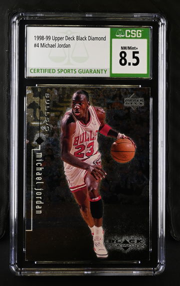 1998 MICHAEL JORDAN BLACK DIAMOND #4