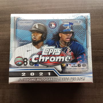 2021 Topps Chrome Jumbo Box