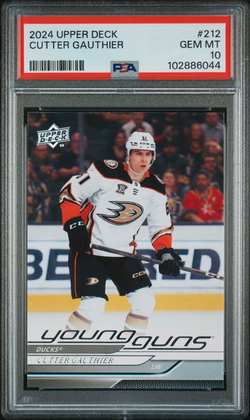 2024 Upper Deck Cutter Gauthier #212 PSA 10
