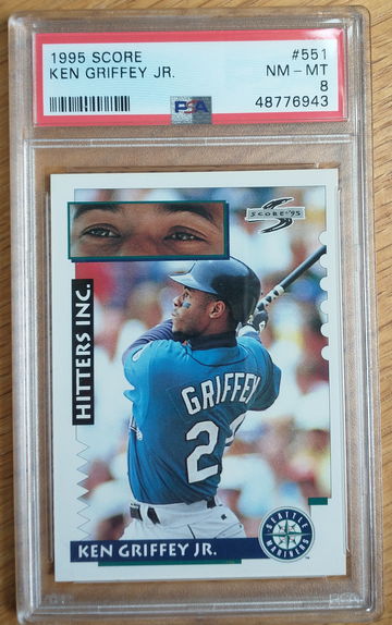 1995 Score Ken Griffey Jr PSA 8