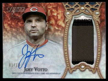 2022 Topps Dynasty Joey Votto #DAP-JV3 Auto Patch /10