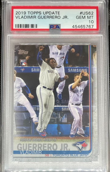 PSA 10 2019 Topps Update Vladimir Guerrero Jr #US62