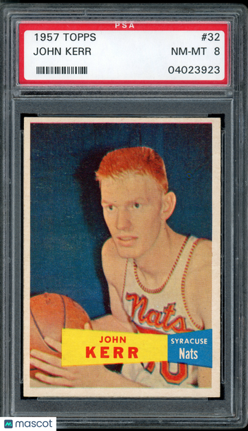 1957 Topps John Kerr #32 PSA 8