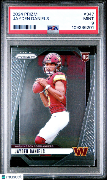 2024 Panini Prizm Jayden Daniels #347 PSA 9