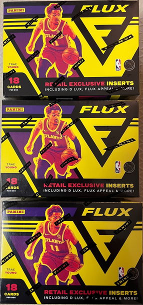 2020-21 PANINI FLUX BASKETBALL BLASTER BOXES (3) SEALED 