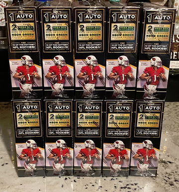 2020 Prizm Football Mega Box Lot 10