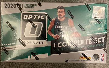 2020-21 DONRUSS OPTIC FANATICS COMPLETE SET WITH 5 CARD GREEN PULSAR PACK