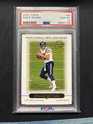 2005 Topps Philip Rivers #64 PSA 10
