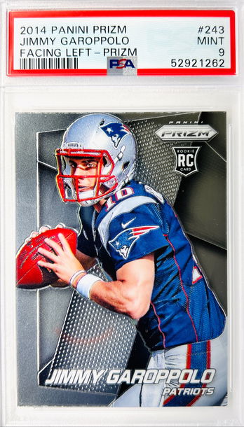 ⭐️ 2014 JIMMY GAROPPOLO PRIZM #243 PSA 9 RC 🔥🔥