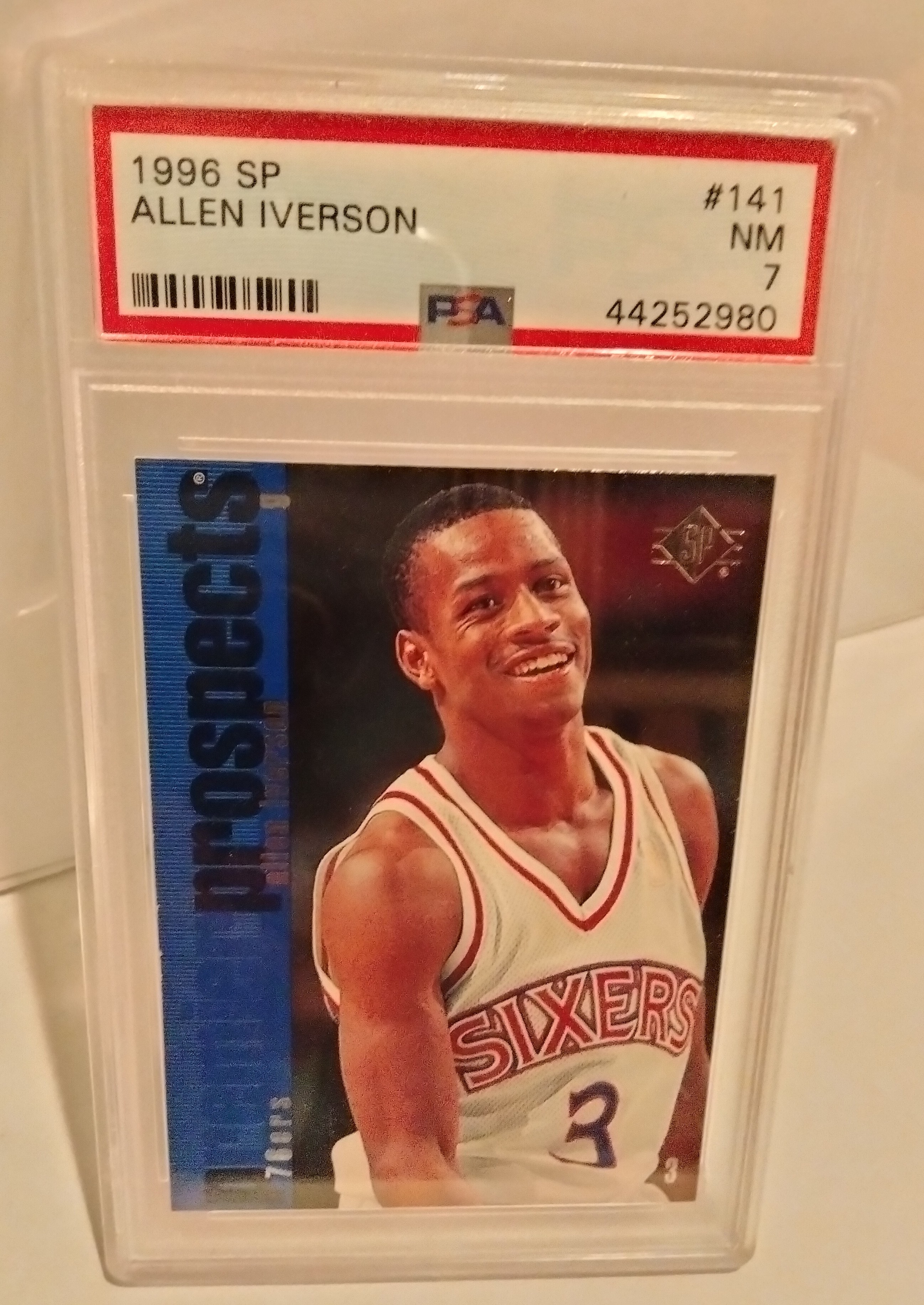 Allen Iverson 1996 SP - PSA 7