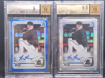 2020 Bowman Draft Max Meyer Auto