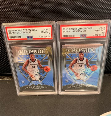 Jaren Jackson Jr RC Chronicles LOT PSA 10 #547