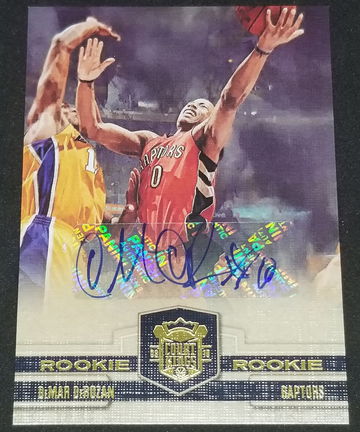 2009 Court Kings Demar Derozan Auto RC /649 Autograph Numbered 09-10