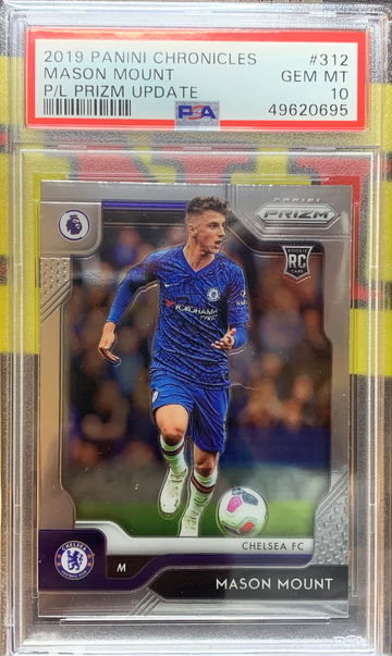 Mason Mount 2019/20 Chronicles Prizm Update PSA 10 Rookie Card