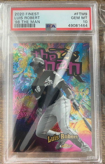 Luis Robert 2020 Topps Finest The Man Rookie #FTM9 PSA 10