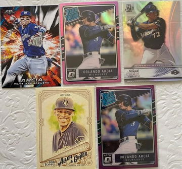 Orlando Arcia 21 card lot