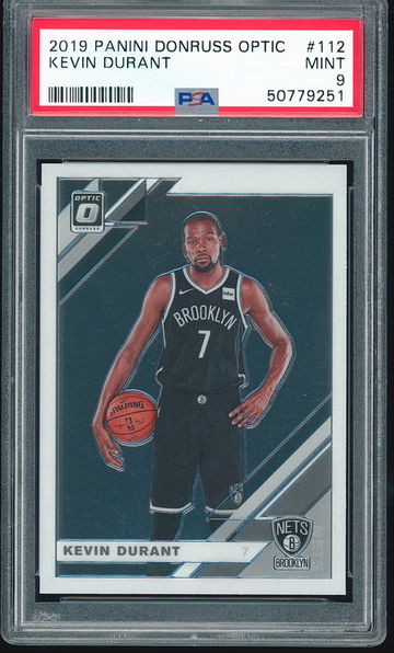 KEVIN DURANT OPTIC PSA 9