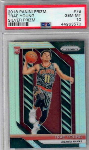 Trae Young Silver Prizm