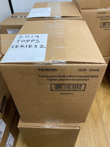 (One) 2019 Topps Series 2 Hobby Sealed Case - Tatis 