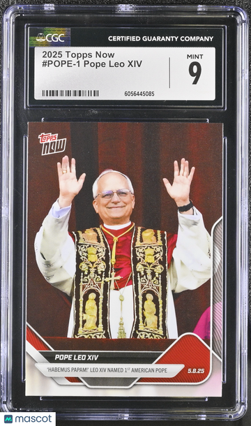 2025 Topps Now #POPE-1 CGC 9