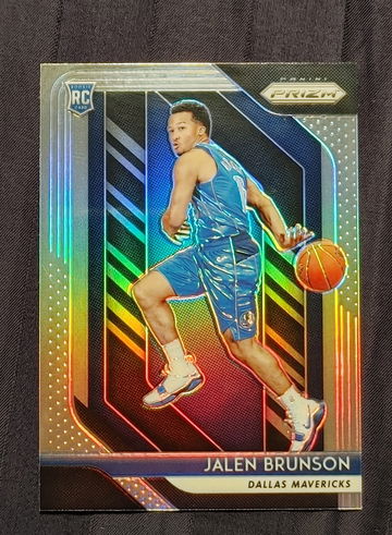 2018-19 Prizm Jalen Brunson Silver Prizm RC Rookie