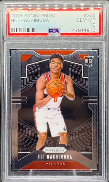 2019 PRIZM RUI HACHIMURA PSA 10 