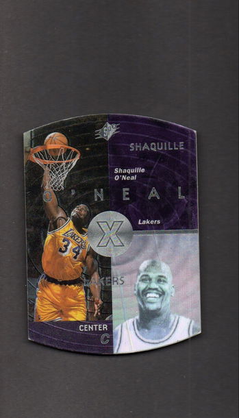1998 Upper Deck SPx #22 Shaquille O'Neal Die-Cut Lakers