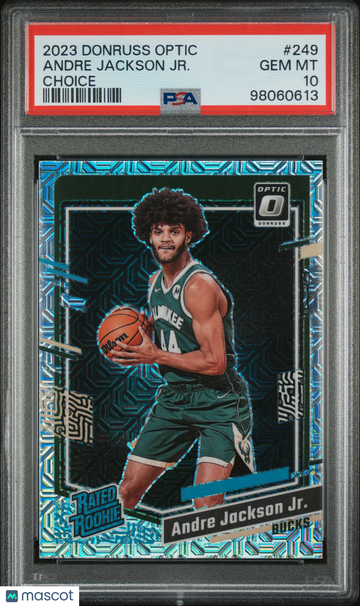 2023 Panini Donruss Optic Andre Jackson JR. #249 Choice PSA 10