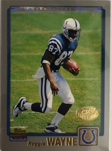 2001 Topps Collection - Reggie Wayne Rookie Card #344 Indianapolis Colts - NM/MT