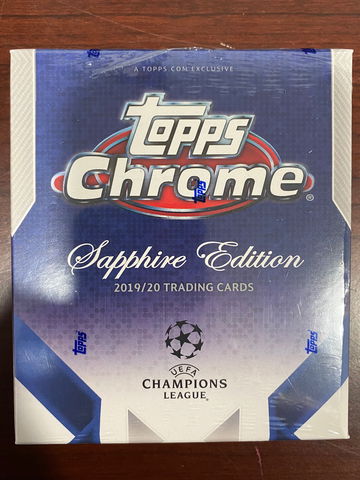 2020 Topps Chrome Sapphire UEFA
