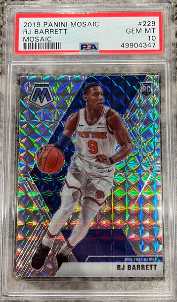 RJ Barrett 2019 Mosaic PSA 10