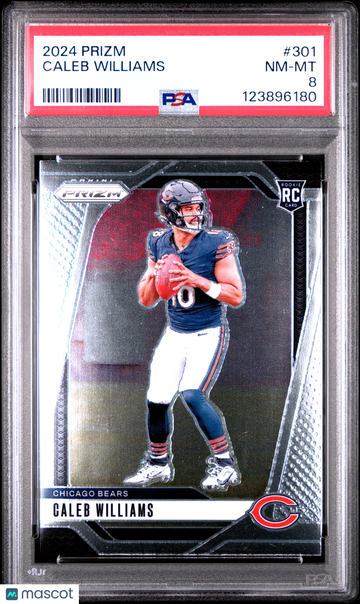 2024 Panini Prizm Caleb Williams #301 PSA 8