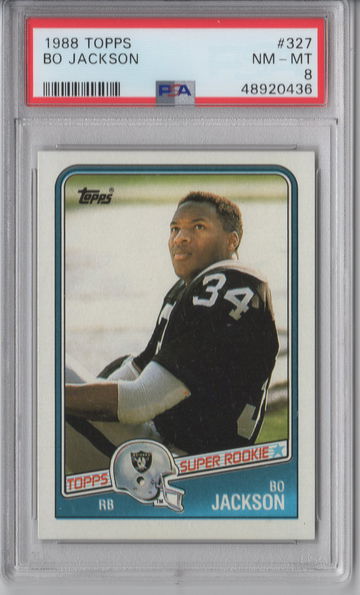 1988 Topps Bo Jackson PSA 8