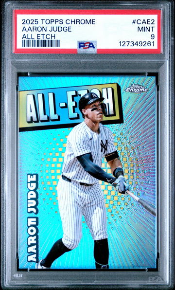 2025 Topps Chrome All Etch Aaron Judge #CAE-2 PSA 9