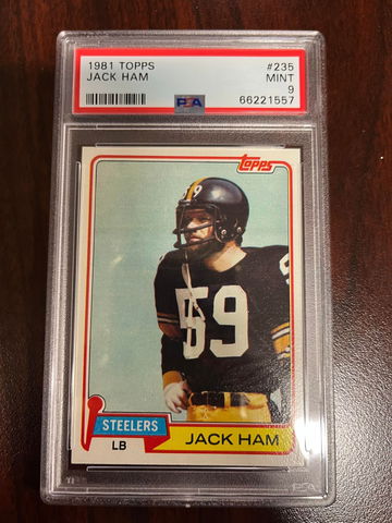 1981 Topps Jack Ham PSA 9