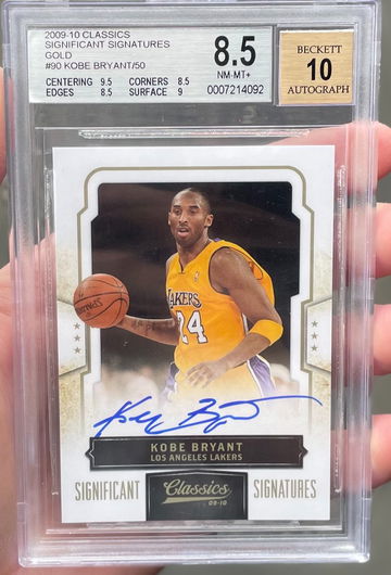 Kobe Bryant Auto 