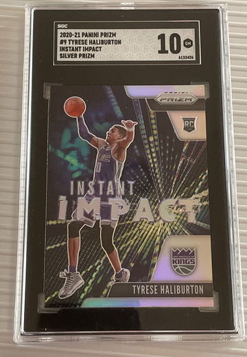 Tyrese Haliburton instant impact silver