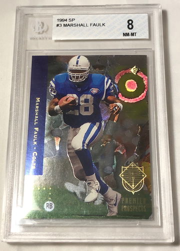 1994  SP #3 MARSHALL FAULK NM-8