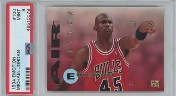 Michael jordan Emotion 1994 PSA 9