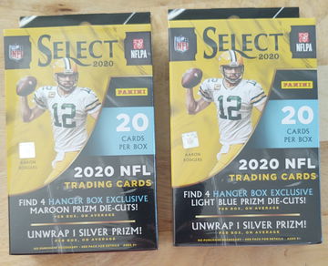 2020 Select NFL Football Hanger x2