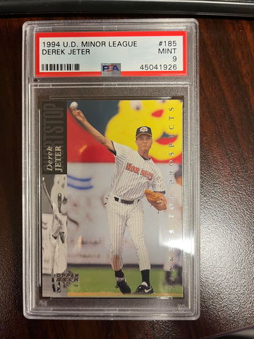 1994 Upper Deck Minor League #185 Jeter PSA 9